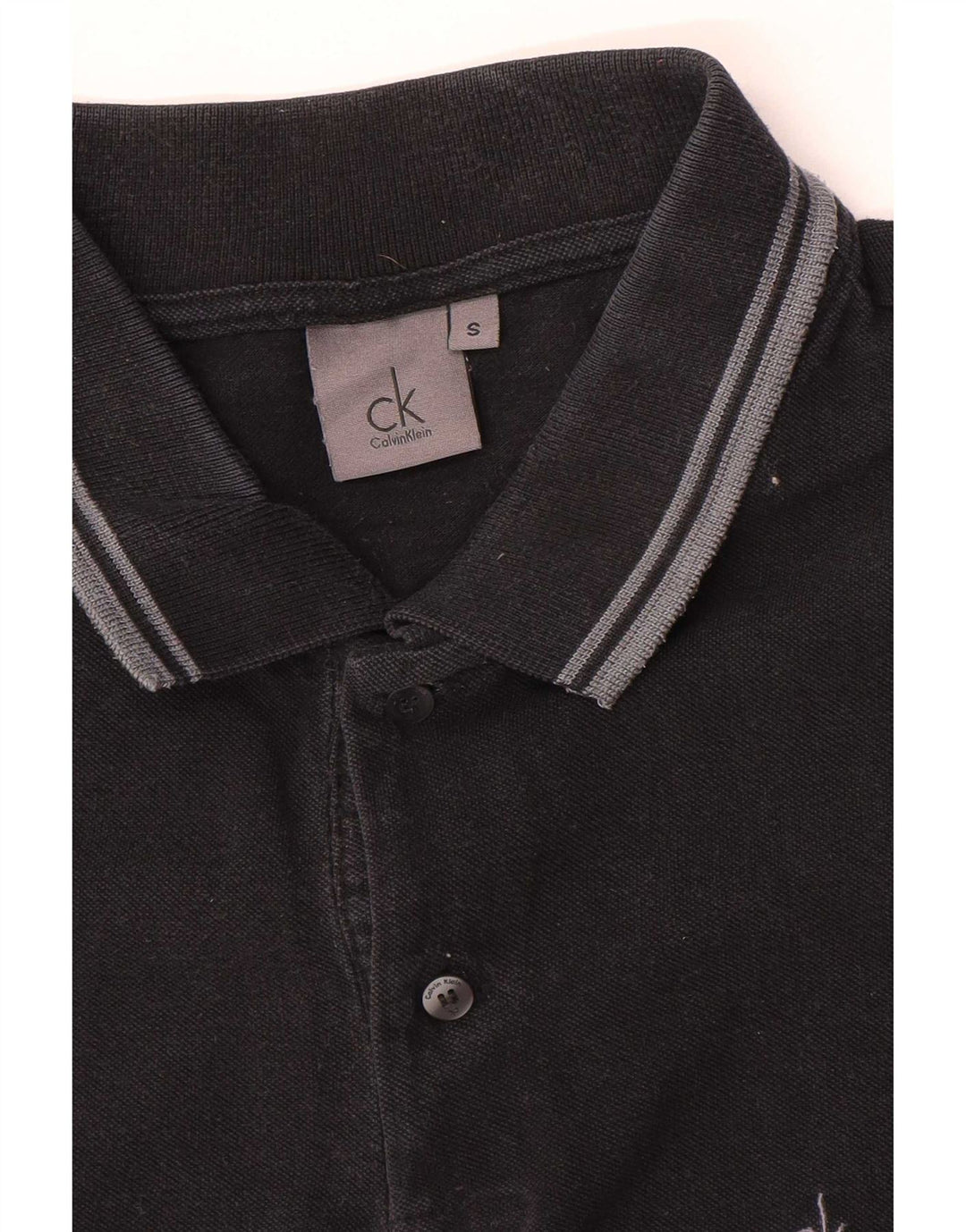 Calvin Klein muška polo majica na male crne pruge