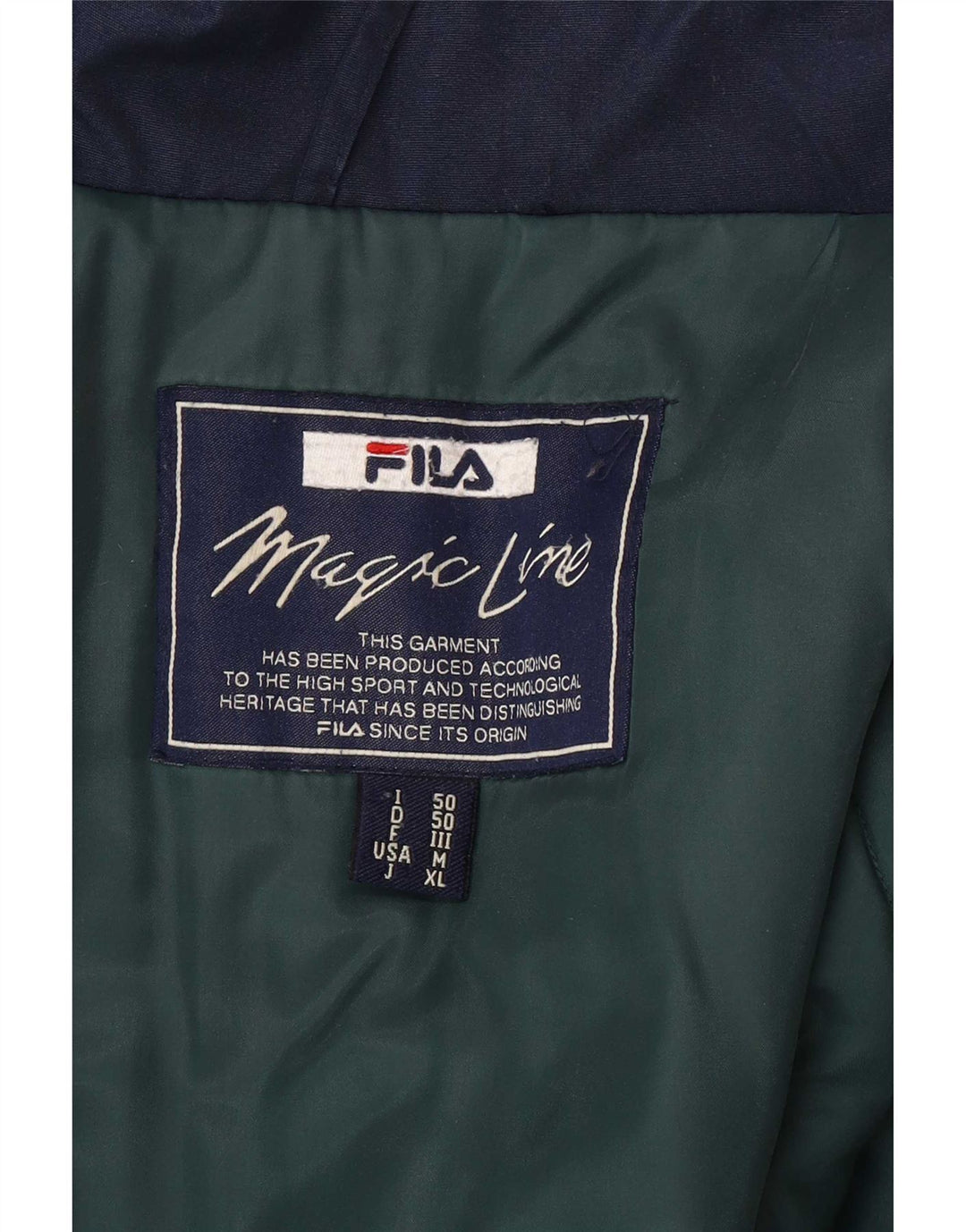 Fila muška pomoćna jakna IT 50 Large tamnoplava
