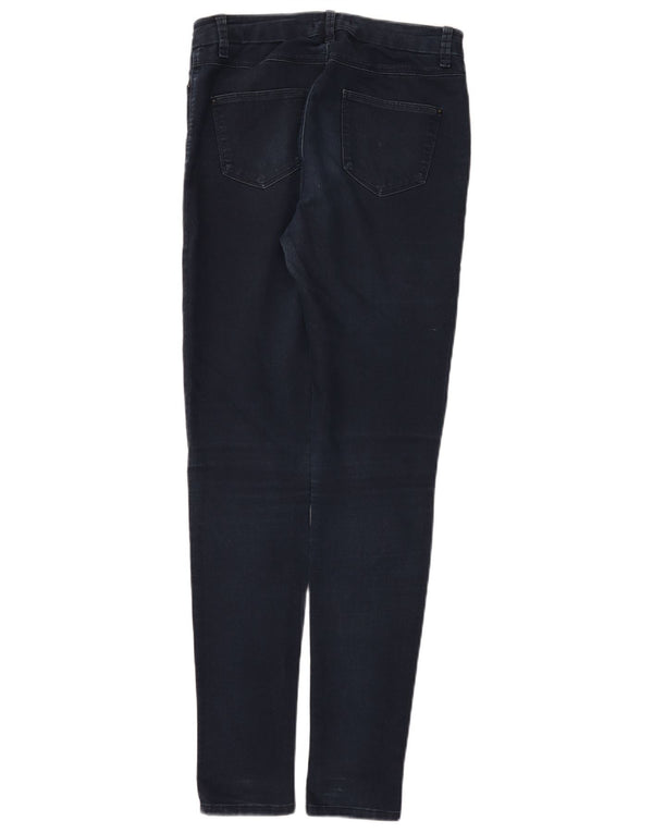 Marks & Spencer ženske jegging traperice UK 10 male W30 L31 tamnoplavi pamuk