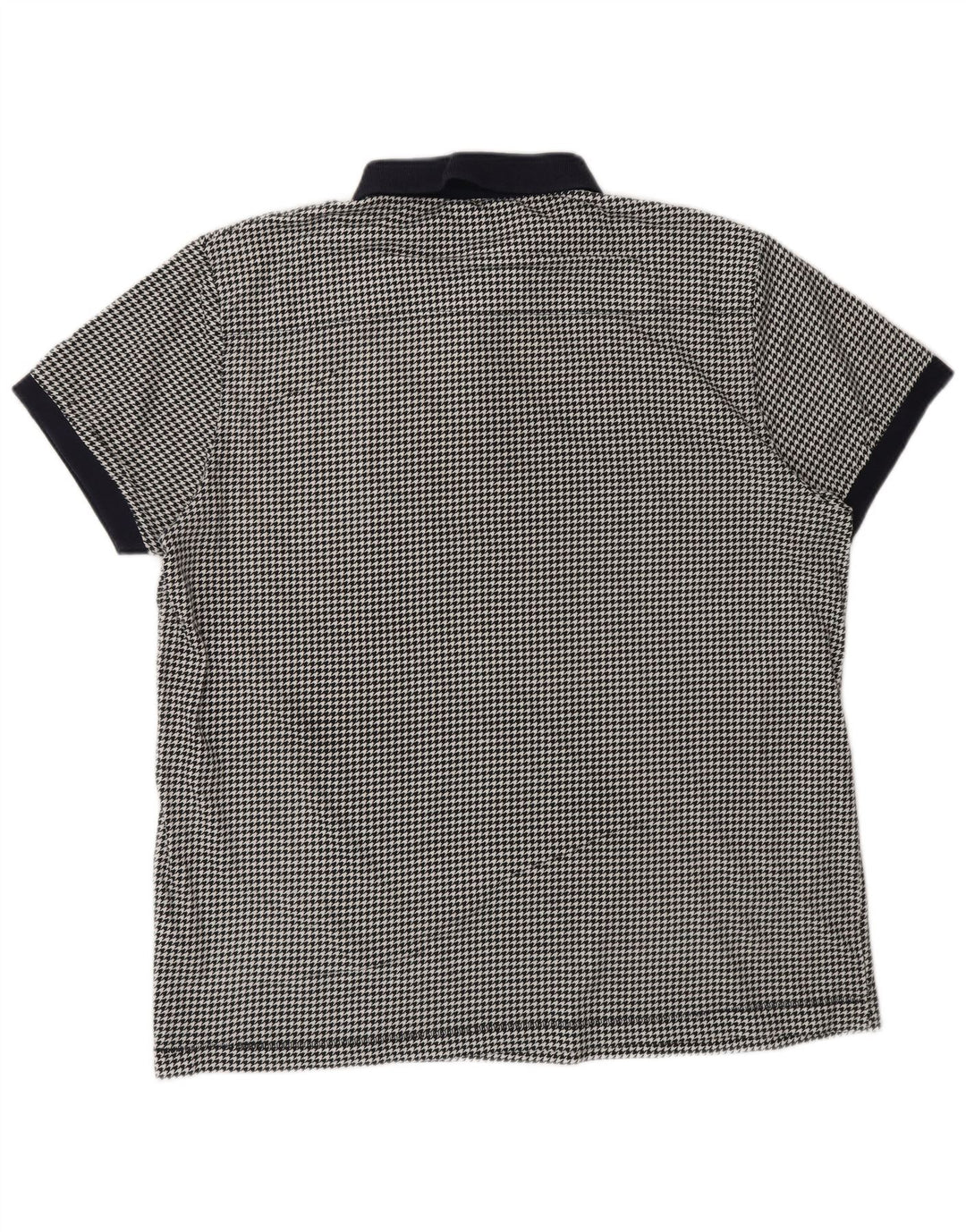 French Connection muška polo majica 2XL crni pamuk u obliku ptičje zube