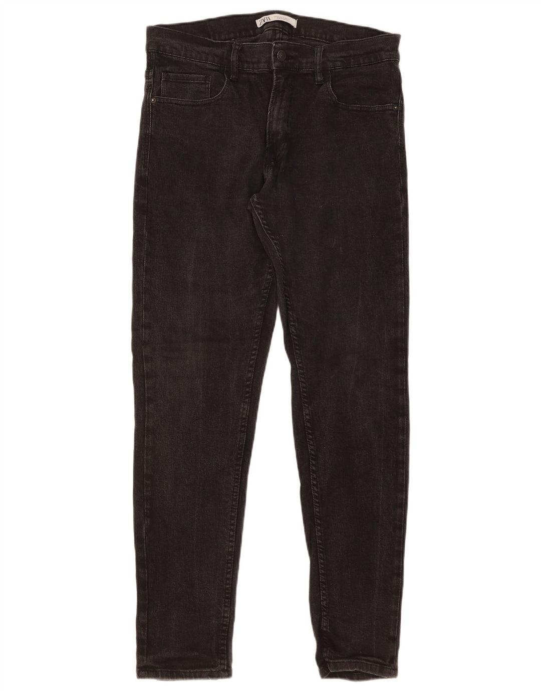 Zara muške uske traperice EU 44 Large W34 L31 crne