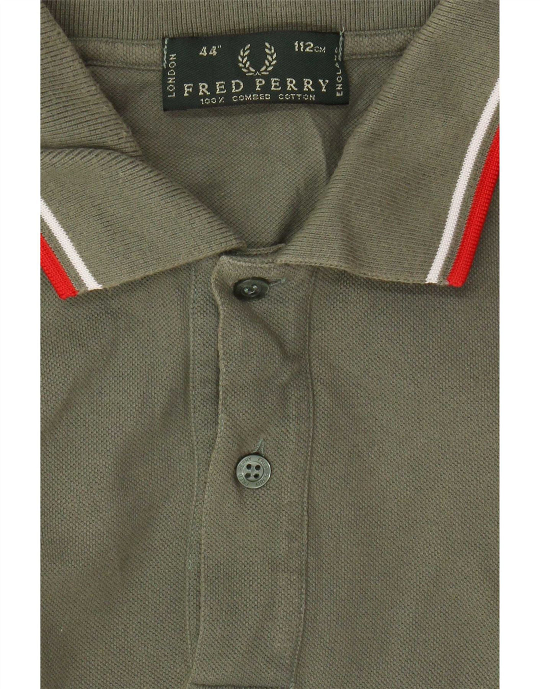 Fred Perry muška polo majica veliki kaki pamuk