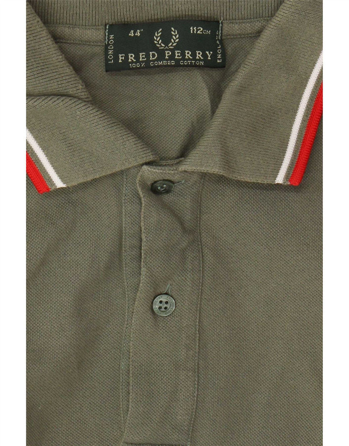 Fred Perry muška polo majica veliki kaki pamuk