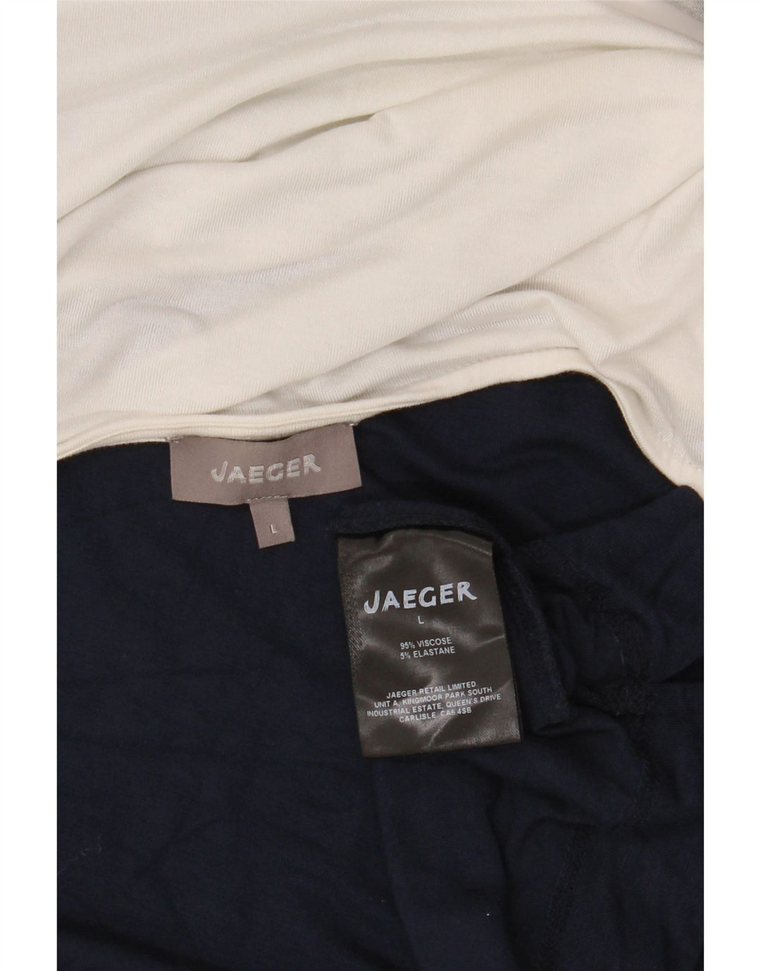 Jaeger Ženska majica s 3/4 rukavima UK 16, velika raznobojna viskoza