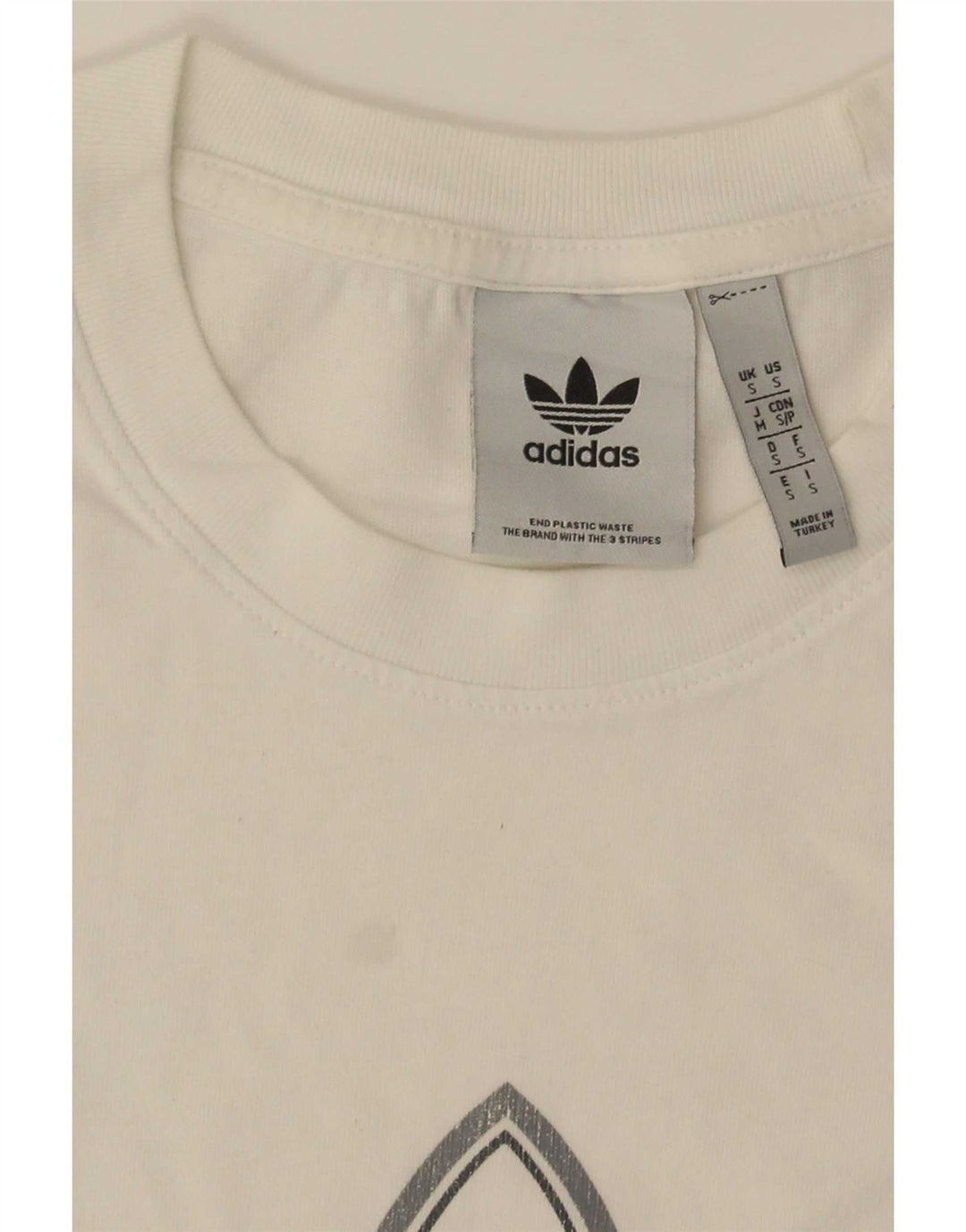 Adidas muška majica s grafičkim motivima, mala bijela