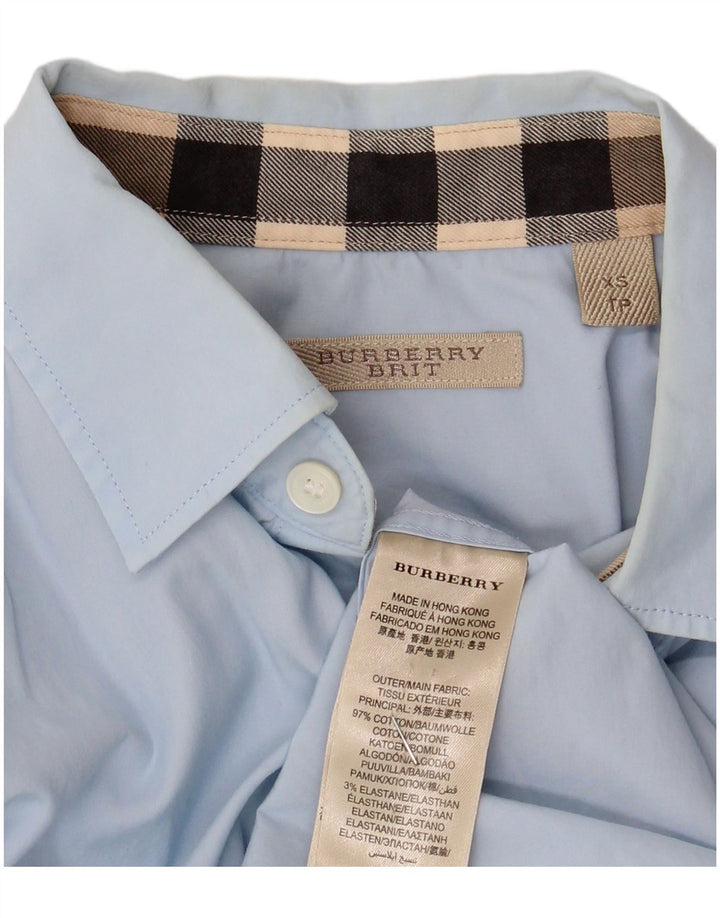 Burberry muška košulja XS plavi pamuk