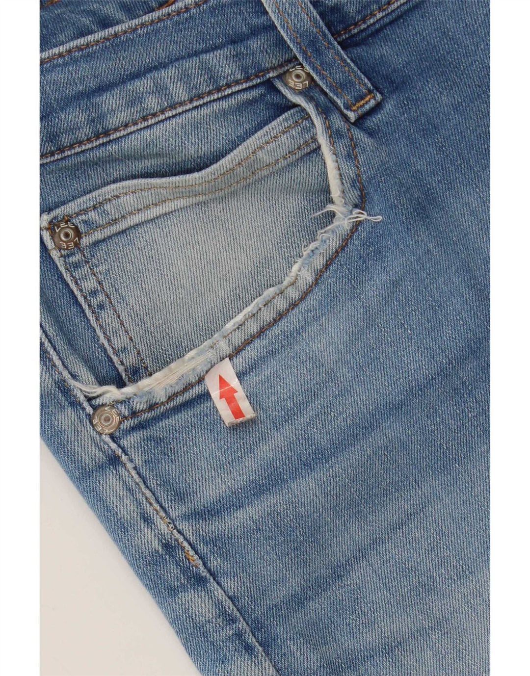 Lee Mens Luke Straight Jeans W31 L29 Plavi pamuk