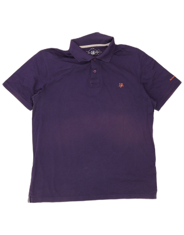 Harmont & Blaine muška polo majica 3XL ljubičasti pamuk