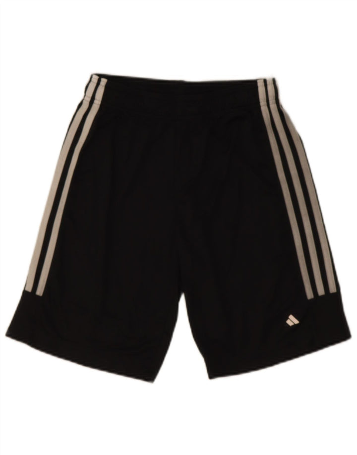 Adidas kratke sportske hlače za dječake 11-12 godina, crni poliester