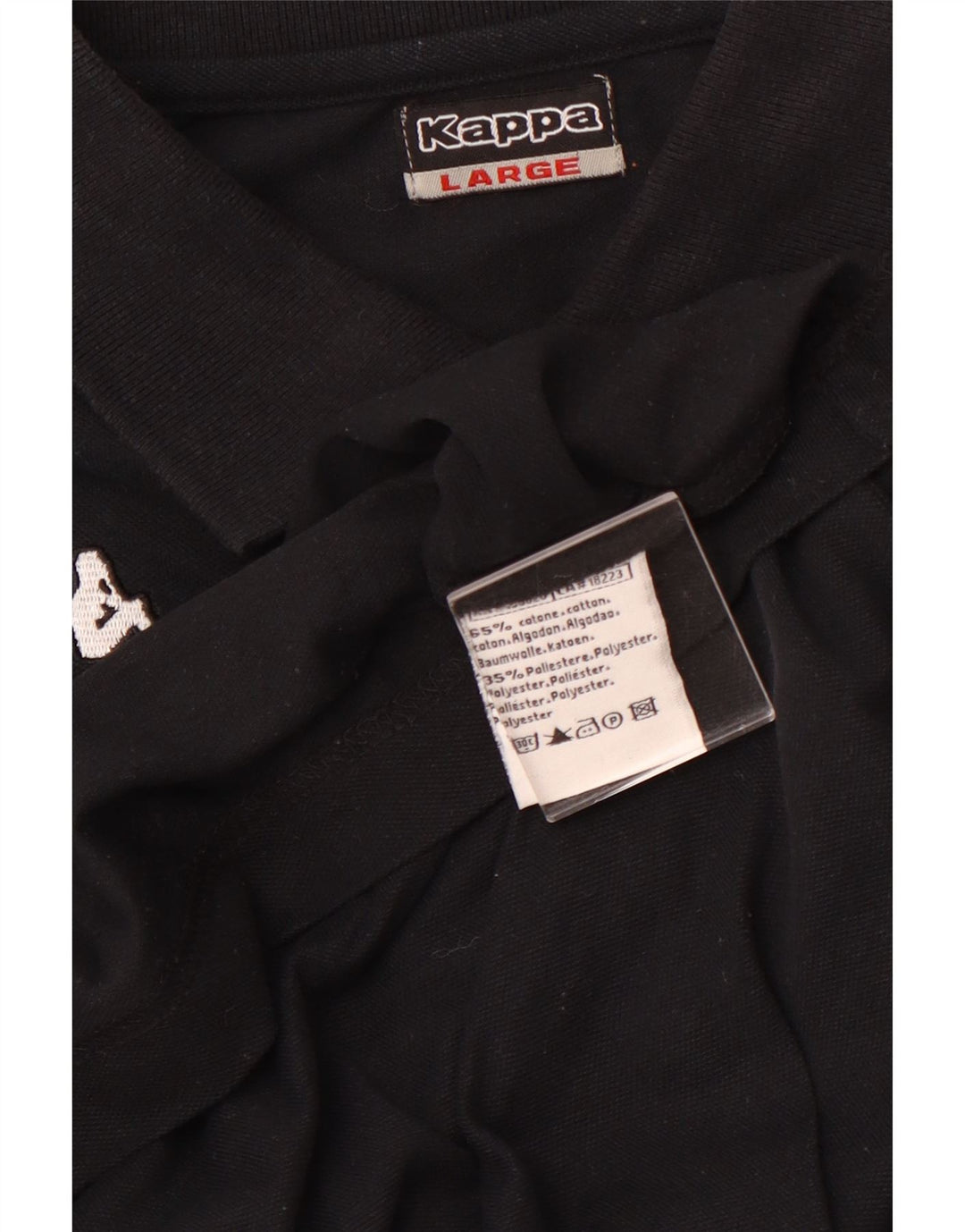 KAPPA muška polo majica XL crni pamuk
