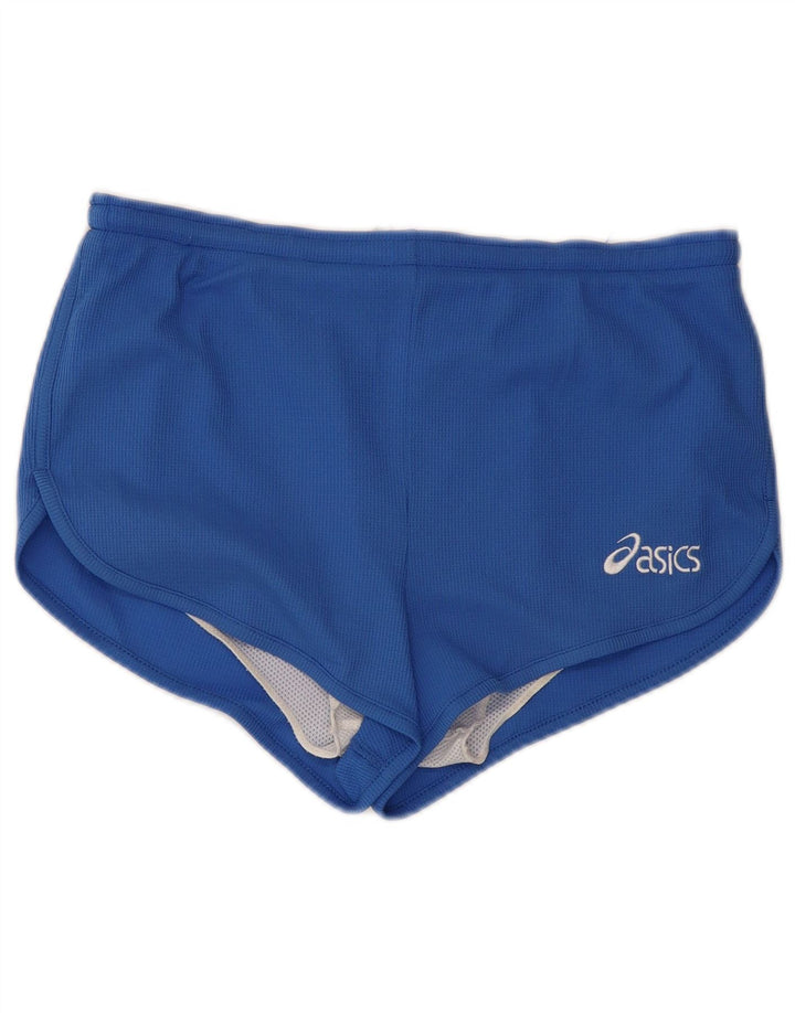 Asics ženske sportske kratke hlače UK 12 Srednje plavi poliester