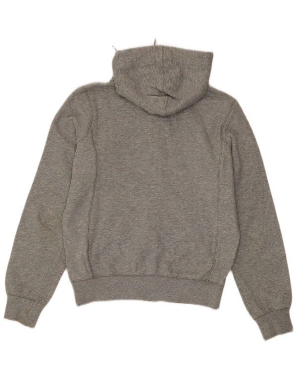 Nike ženski preveliki pulover s kapuljačom s patentnim zatvaračem UK 6/8 XS sivi