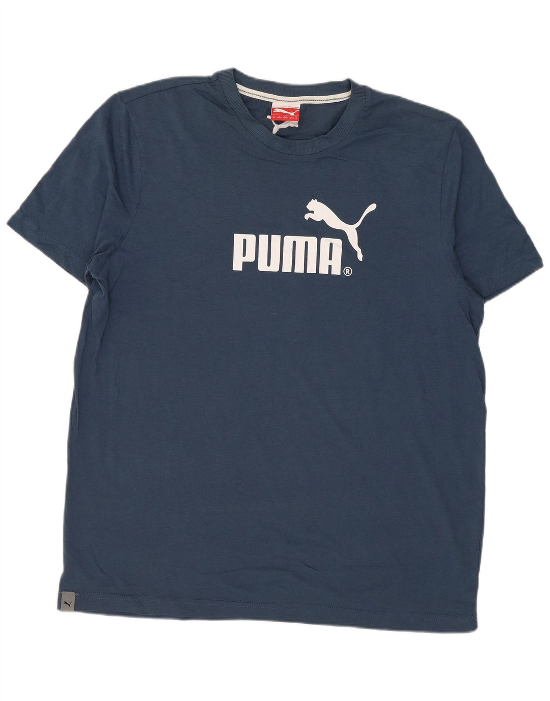 Puma muška majica s grafičkim motivima Srednje tamnoplava