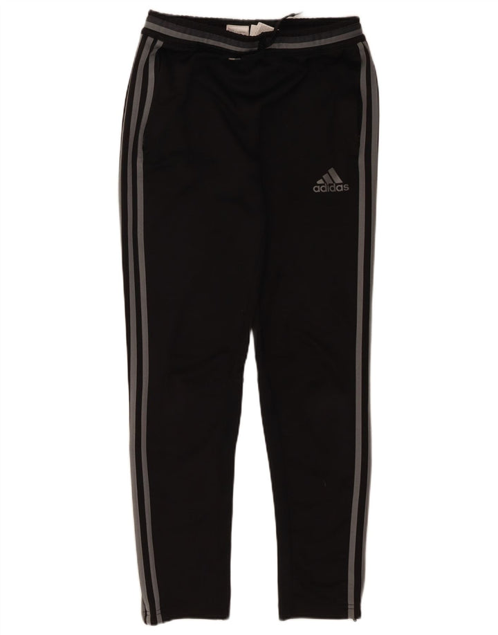 Adidas Climacool trenirke za dječake 13-14 godina, crne poliesterske hlače