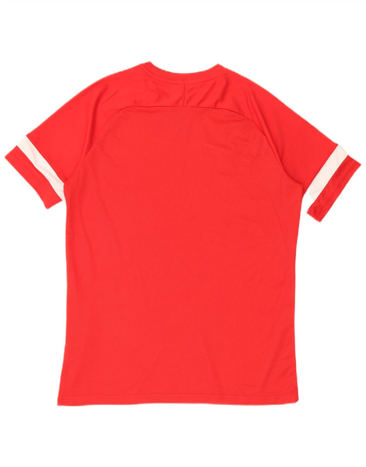 Nike Dri Fit majica kratkih rukava velika crvena poliesterska boja