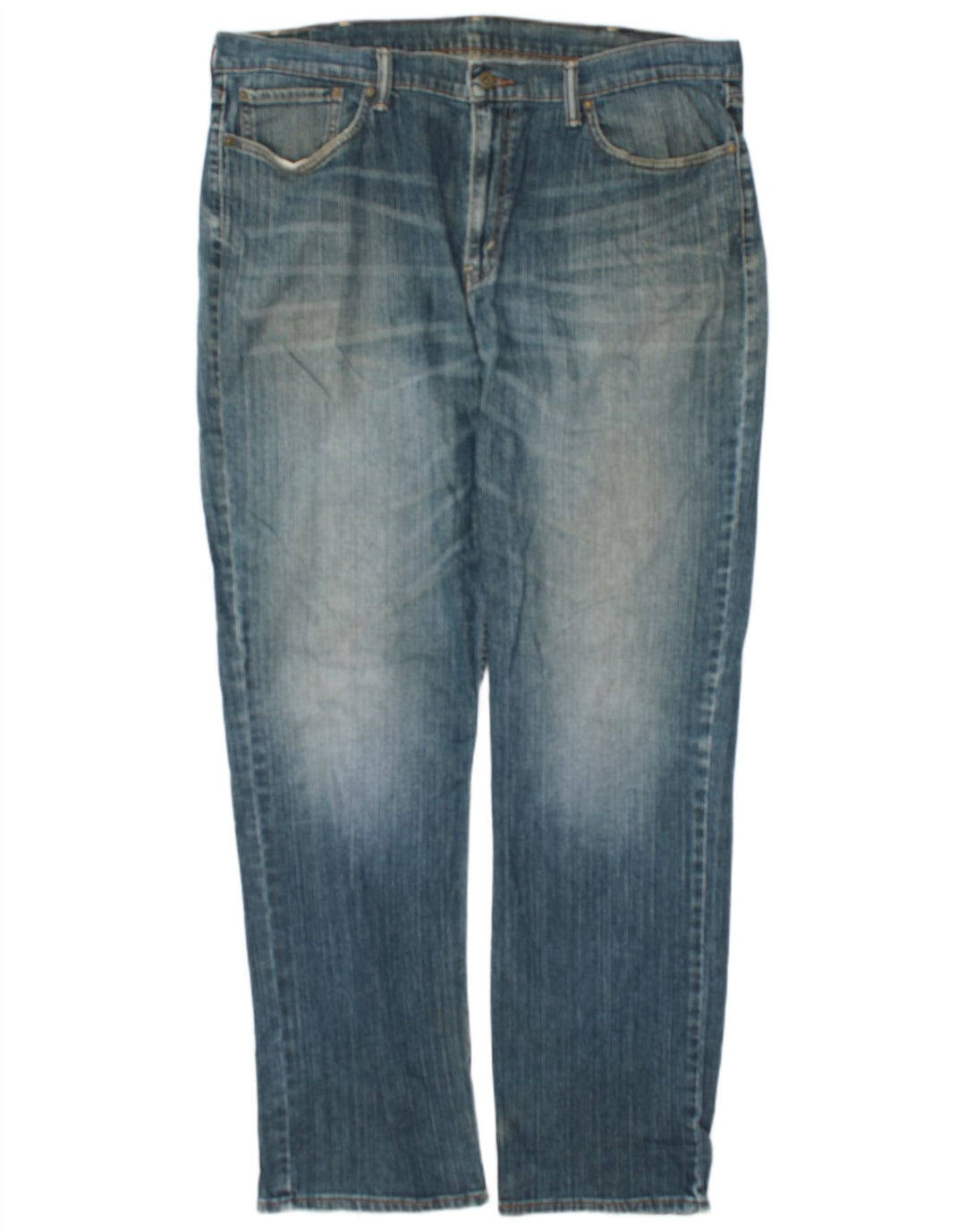 Levi's muške sužene traperice W40 L34 plavi pamuk