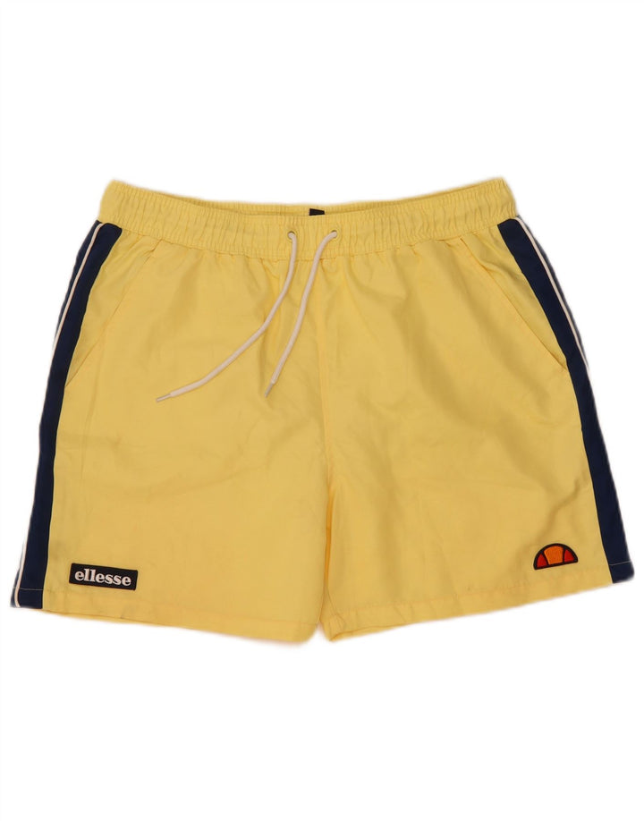 Ellesse muške kratke hlače za plivanje veliki žuti poliester u boji