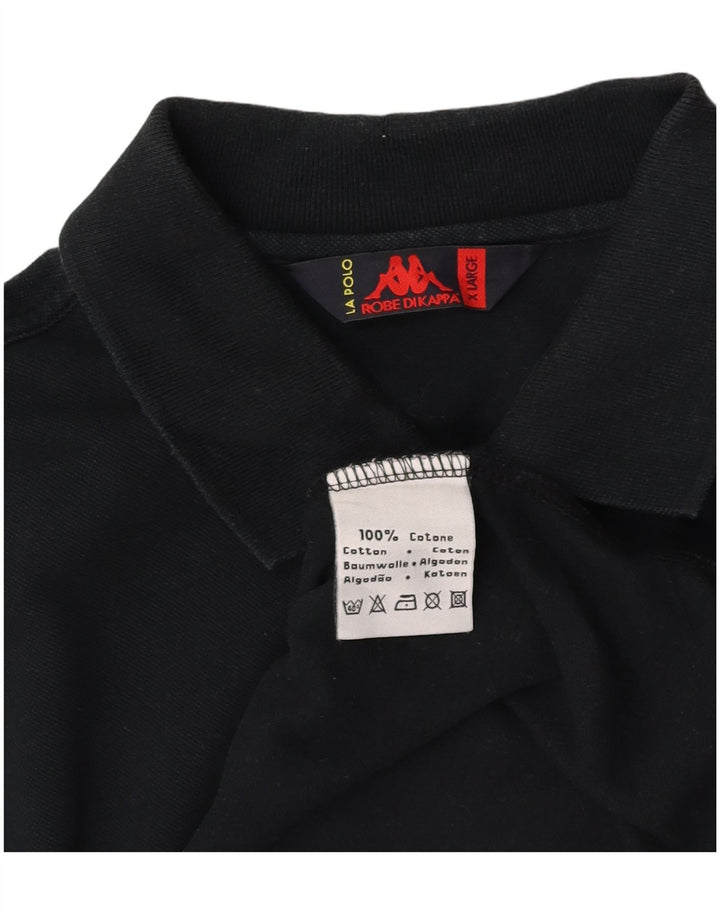 KAPPA muška polo majica XL crni pamuk