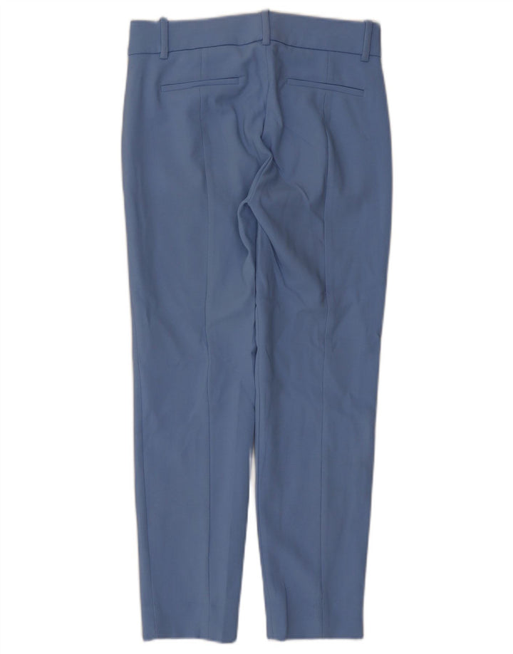 J. CREW Ženske uske chino hlače Cameron US 2 XS W25 L25 plavi poliester