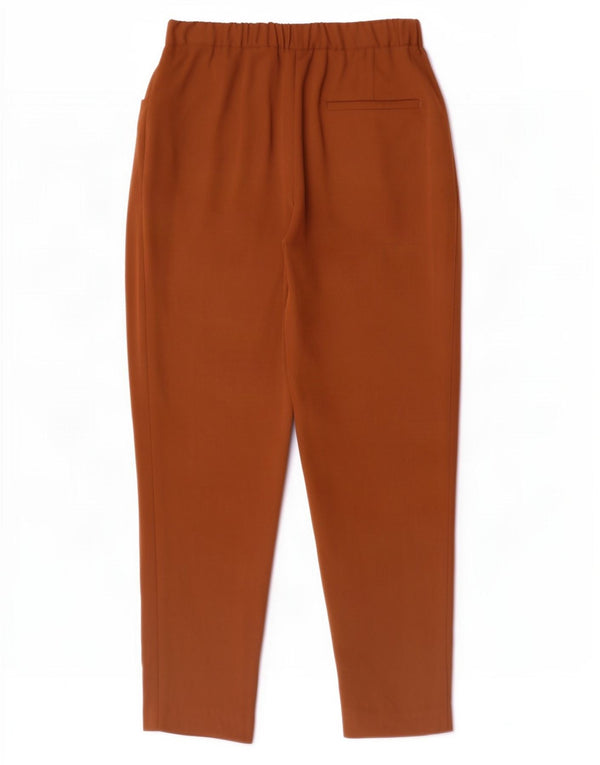 Zara Womens Tapered Casual Trousers Medium W28 L26 Brown