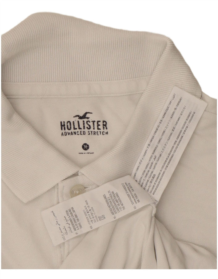 Hollister muška polo majica Srednje bijeli pamuk