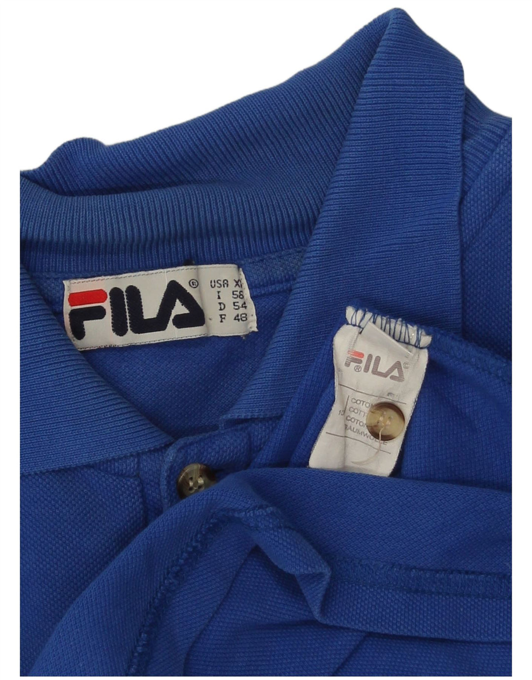 Fila muška polo majica XL plavi pamuk