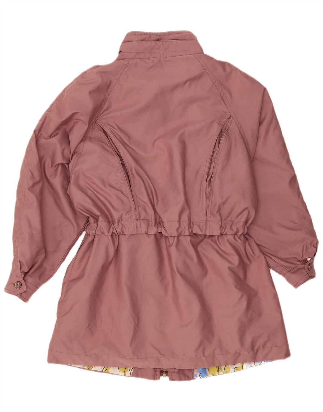 Vintage ženska velika parka jakna EU 42 veliki ružičasti poliester