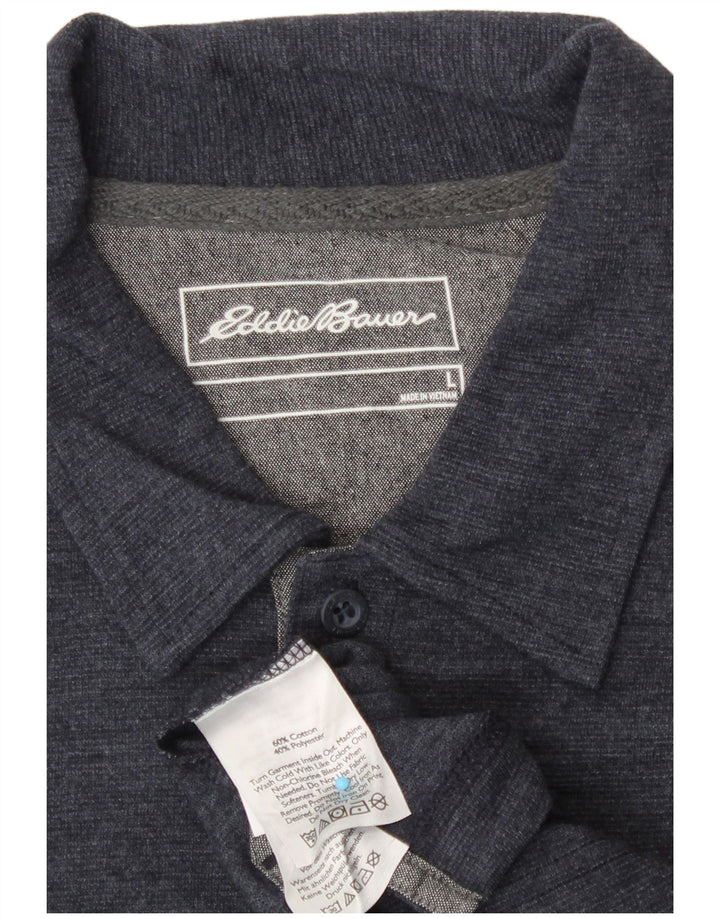 Eddie Bauer muška polo majica velika tamnoplava pamuk
