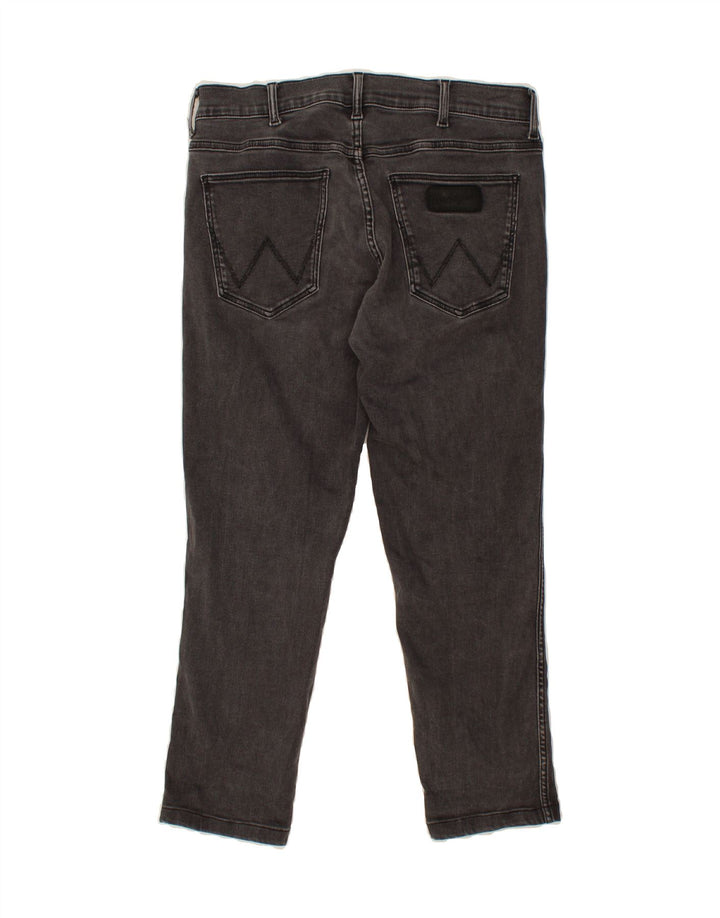 WRANGLER Mens Slim Jeans W32 L25 Grey Vintage Wrangler and Second-Hand Wrangler from Messina Hembry 
