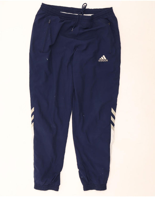 Adidas muške trenirke hlače Joggers UK 42/44 velike tamnoplave boje