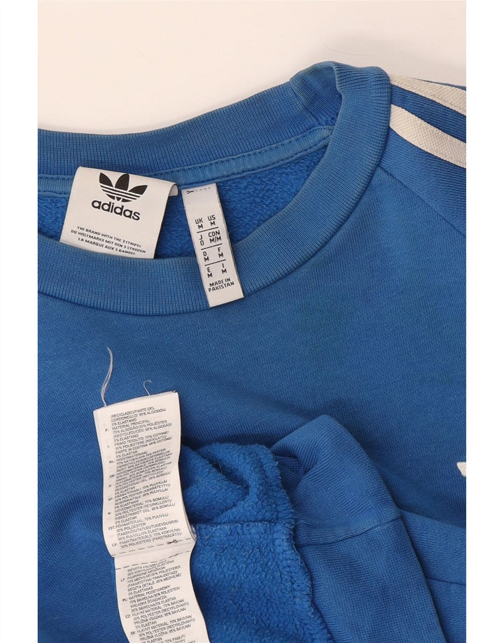 Adidas muška majica srednje plavi pamuk