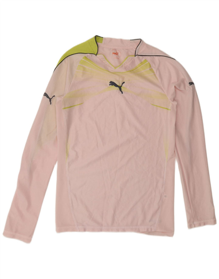 Puma muška majica dugih rukava male ružičaste boje