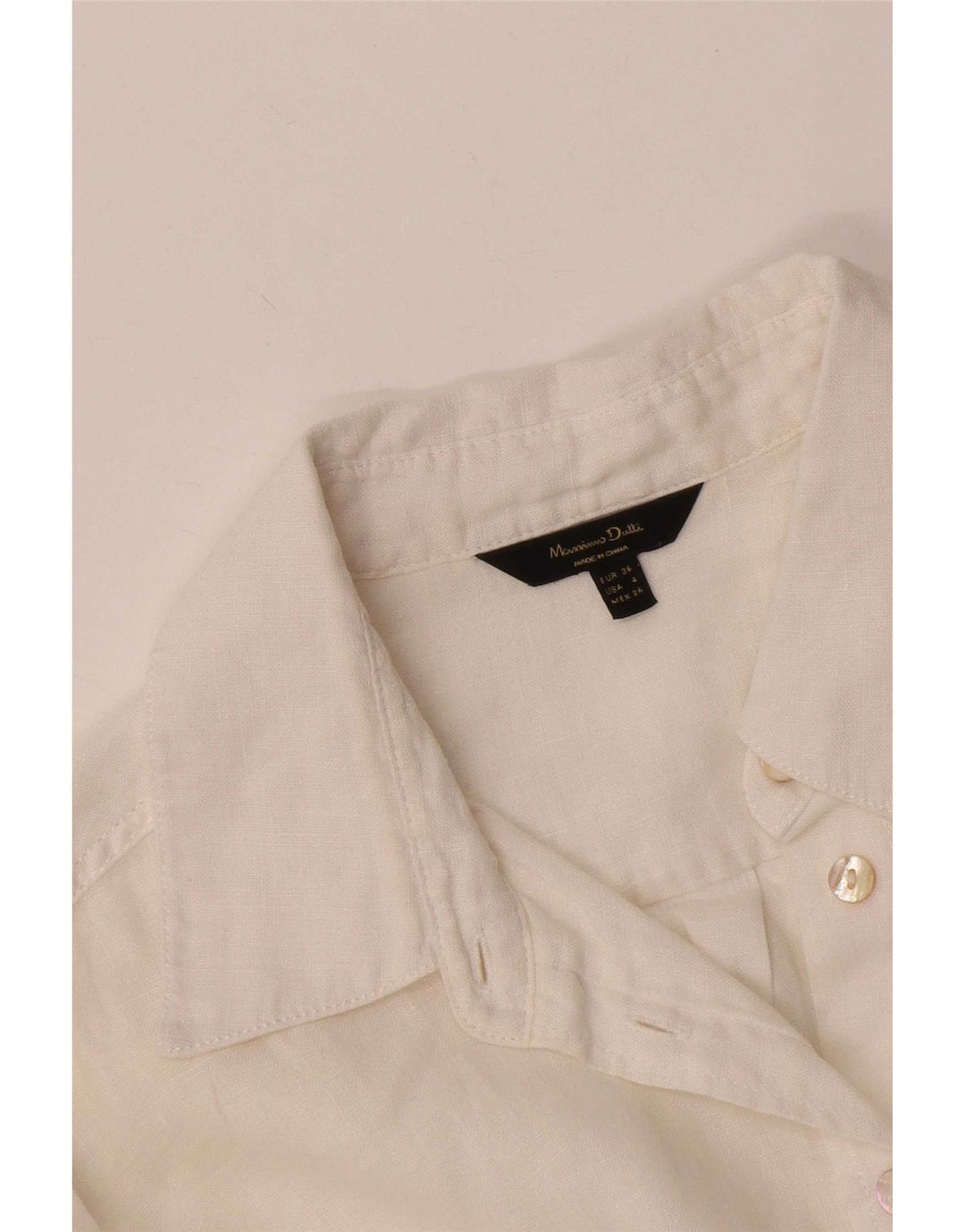 Ženska košulja Massimo Dutti EU 36 XS Bijela