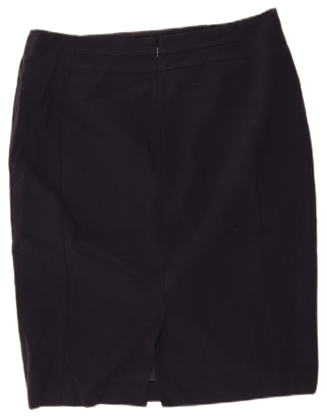 Marks & Spencer ženska pencil suknja UK 14 Large W34 tamnoplavi poliester