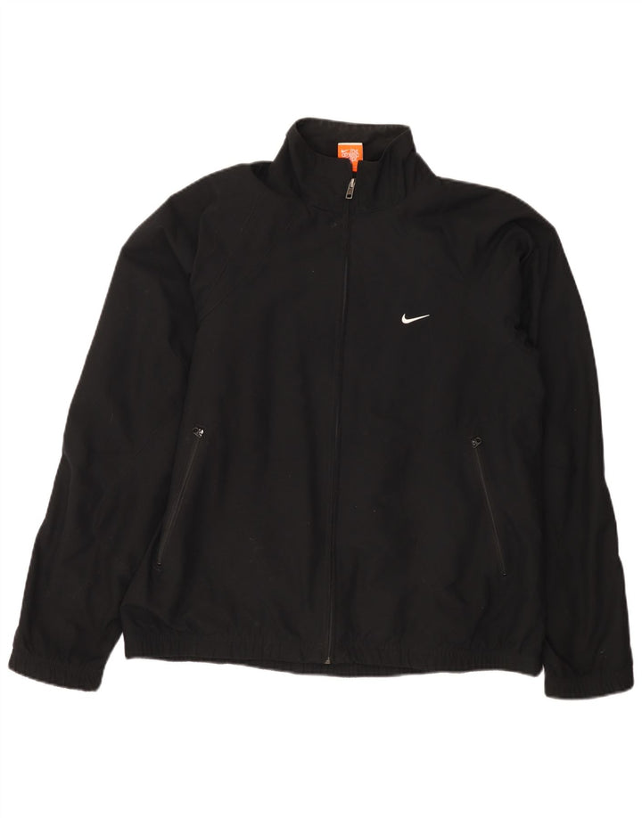 Nike muška gornja jakna za trenirku UK 38/40 srednji crni poliester