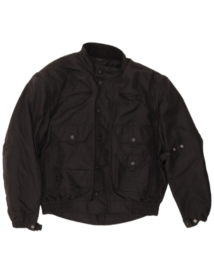 IXS muška trkačka jakna UK 42 XL crni poliamid