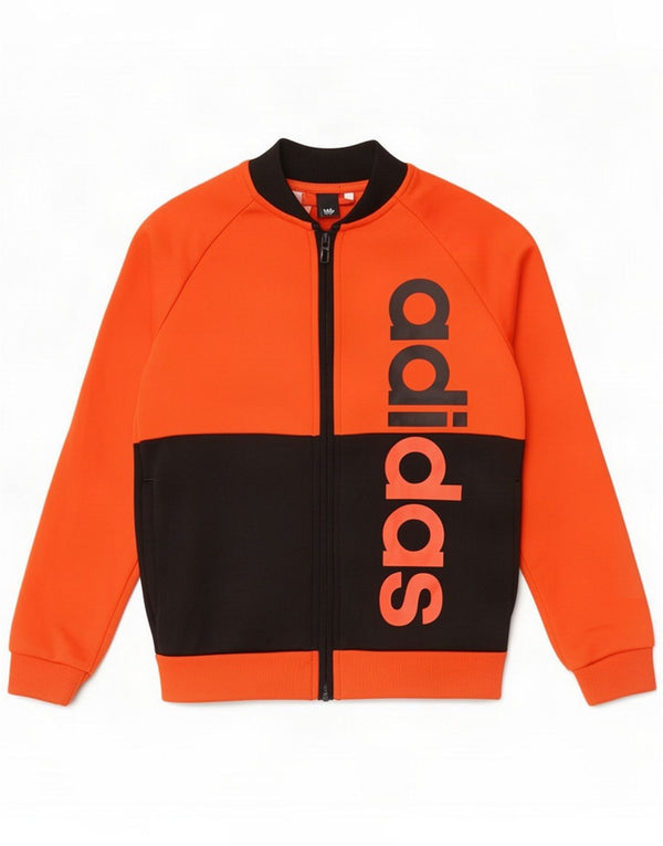 Adidas Boys Graphic Trenirka Gornja jakna 9-10 godina Orange Colourblock