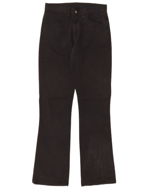 Levi's Ženske Bootcut traperice W30 L32 crni pamuk