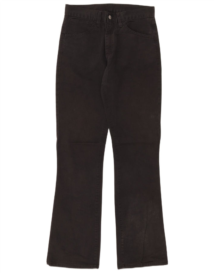 Levi's Ženske Bootcut traperice W30 L32 crni pamuk