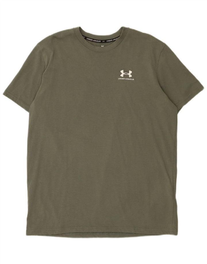 Under Armour muška majica kratkih rukava Veliki kaki pamuk