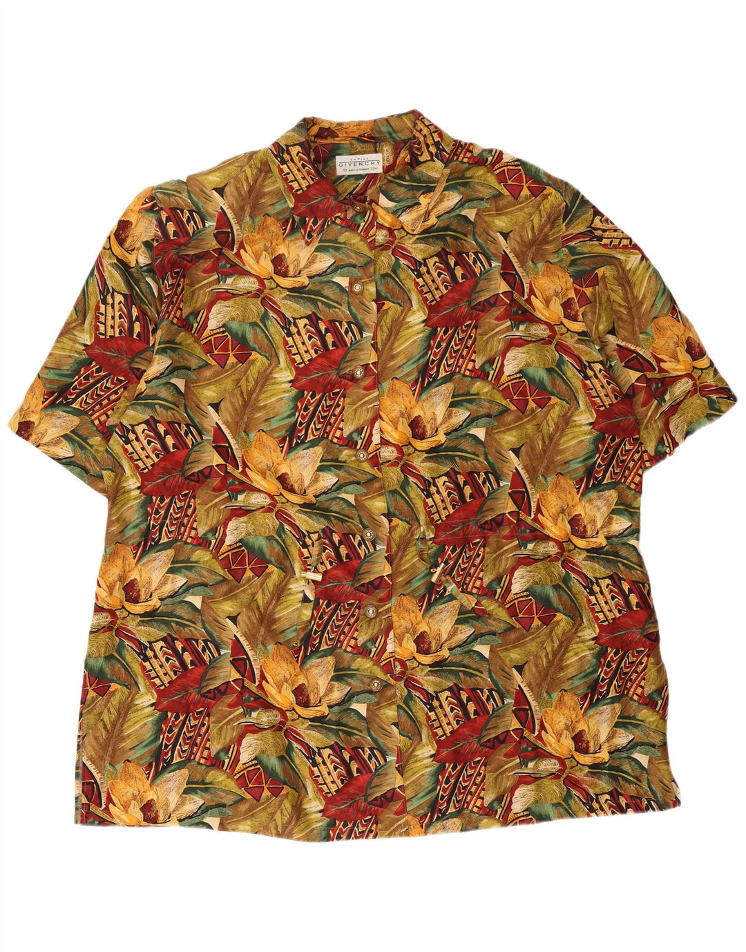 Givenchy ženska košulja kratkih rukava bluza EU 50 3XL višebojna cvjetna