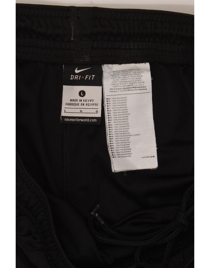 Nike muške Dri Fit sportske kratke hlače, veliki crni poliester