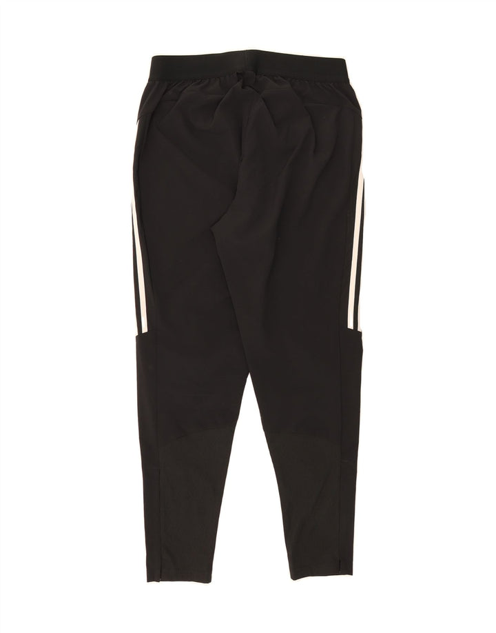 ADIDAS Womens Tracksuit Trousers UK 12/14 Medium Black Vintage Adidas and Second-Hand Adidas from Messina Hembry 
