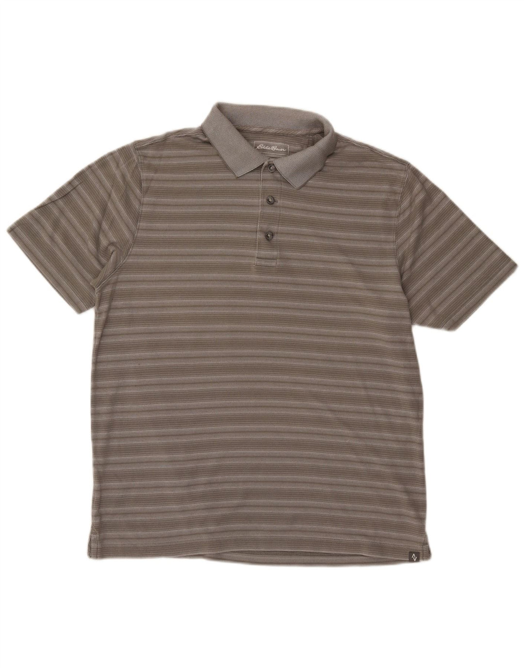 EDDIE BAUER Muška polo majica, pamuk na srednje sive pruge