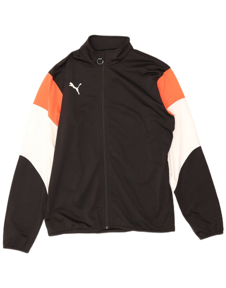 Puma muška gornja jakna trenirke Large Black Colourblock Poliester