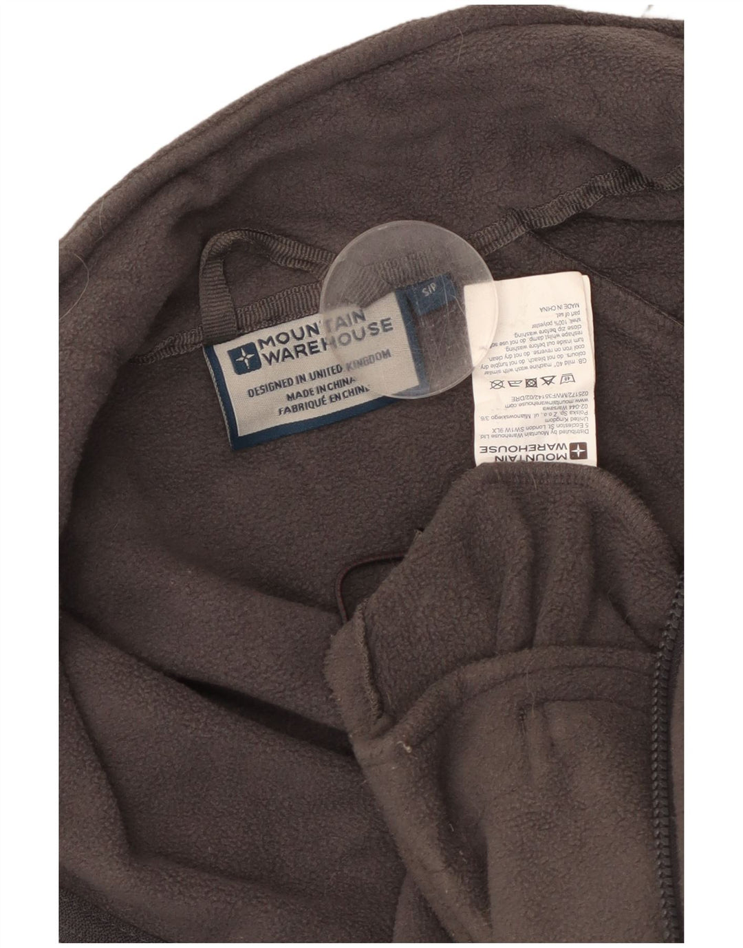 MOUNTAIN WAREHOUSE muška jakna od flisa UK 36 mala siva poliester