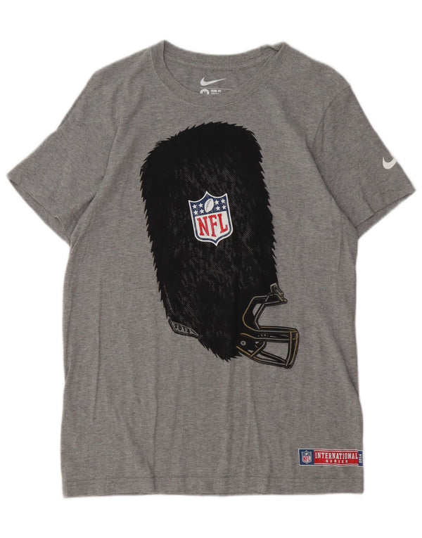 Nike Muška majica kratkih rukava NFL Slim Fit Graphic T-Shirt, srednje sivi pamuk
