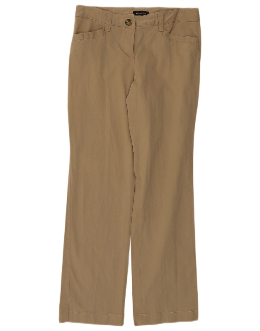 Ženske ležerne hlače Massimo Dutti Bootcut EU 42 Large W32 L32 Bež