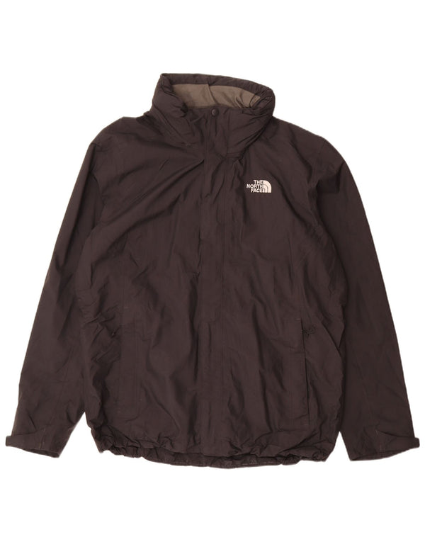 The North Face muška kišna jakna s kapuljačom UK 40 veliki crni najlon