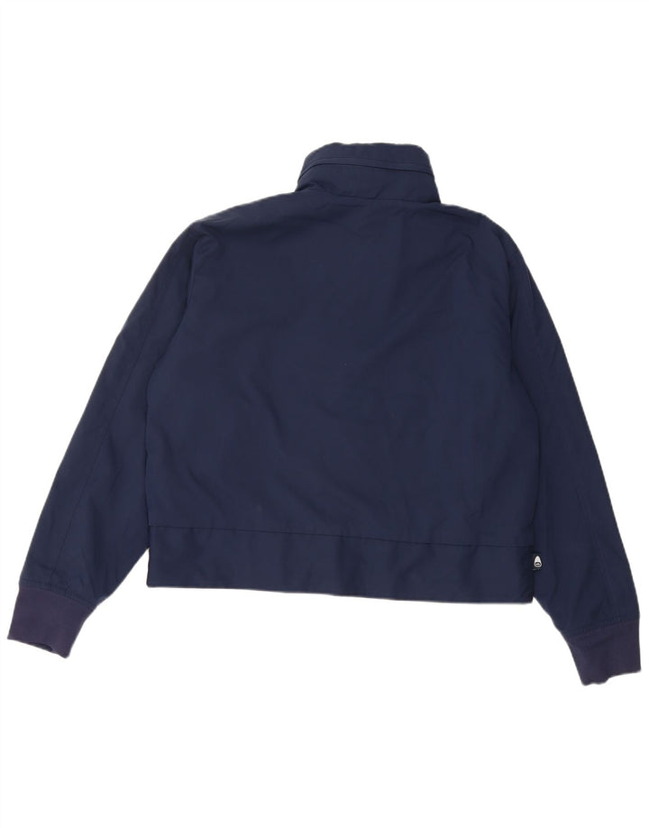 NIKE ženska jakna za kišu s kapuljačom US 8/10 Medium tamnoplavi poliester